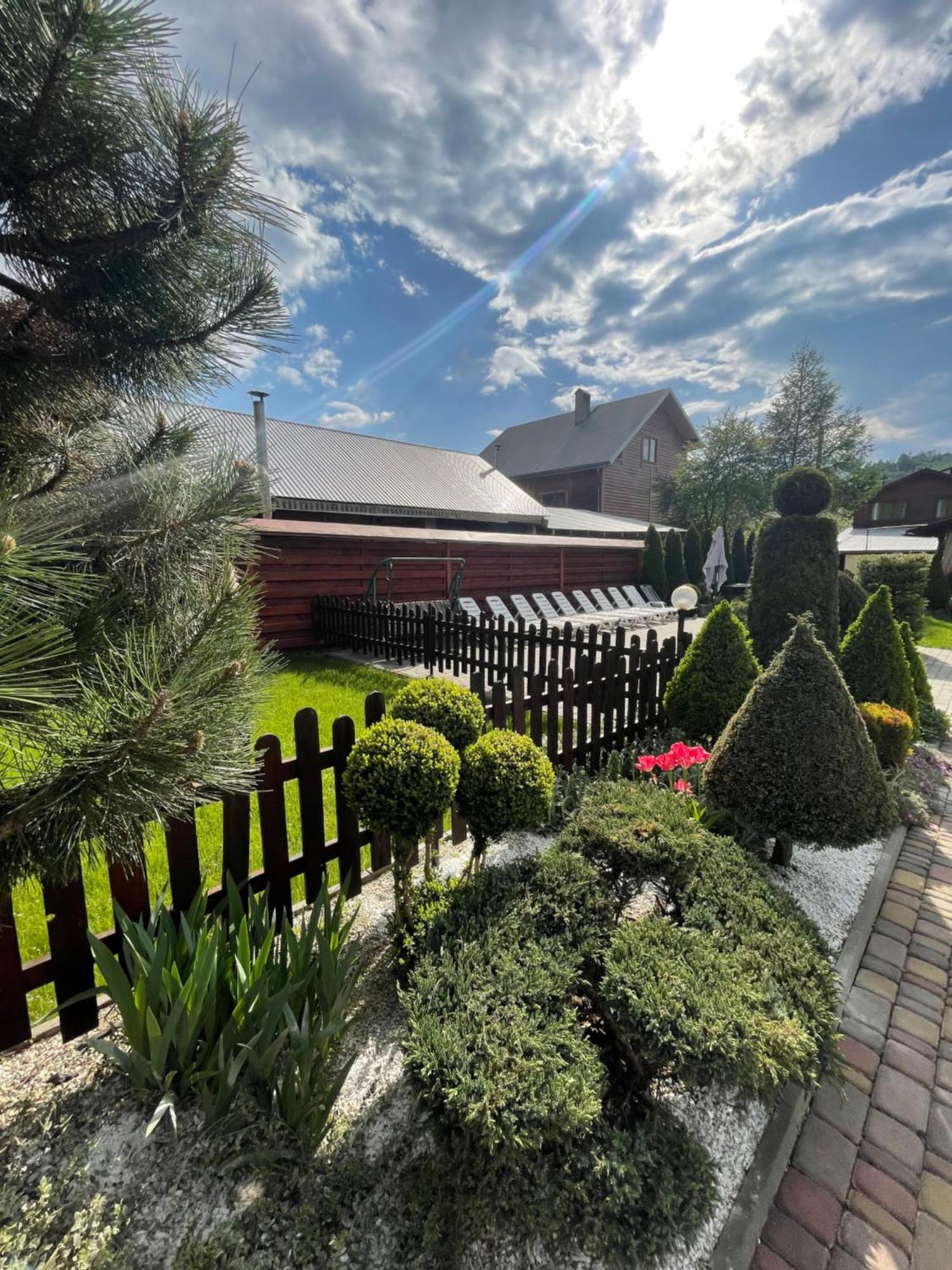 Зелена Садиба Над Рікою Slavsko Exterior foto